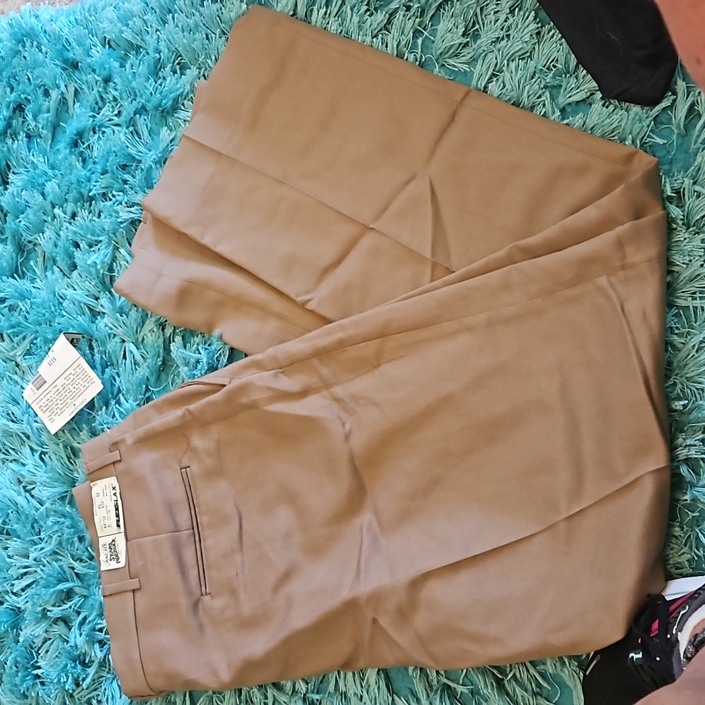 nwt men's vintage sears roebuck flexlax pants 40 x 32 stretch